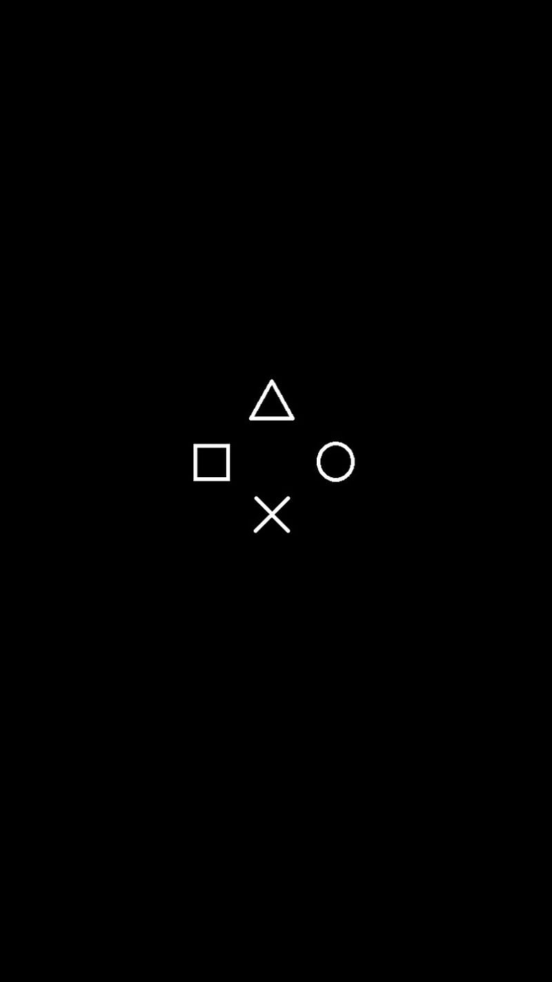 Playstation Buttons, console, games, jogos, HD phone wallpaper