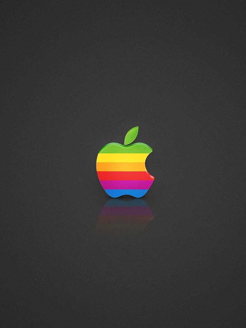 Old Apple Logo & Background Beautiful Best Available For Old Apple Logo, Retro Apple, HD phone wallpaper