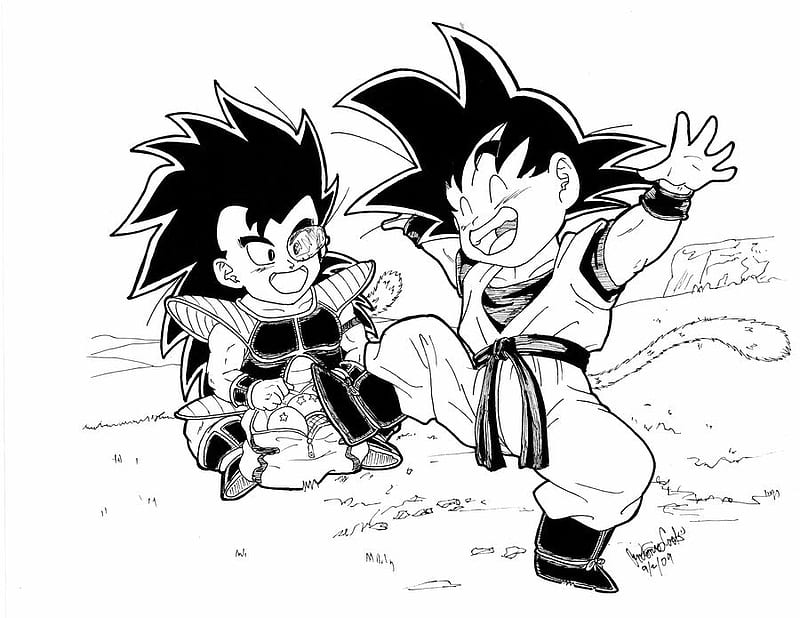 COMO DESENHAR o GOGETA CHIBI passo a passo 