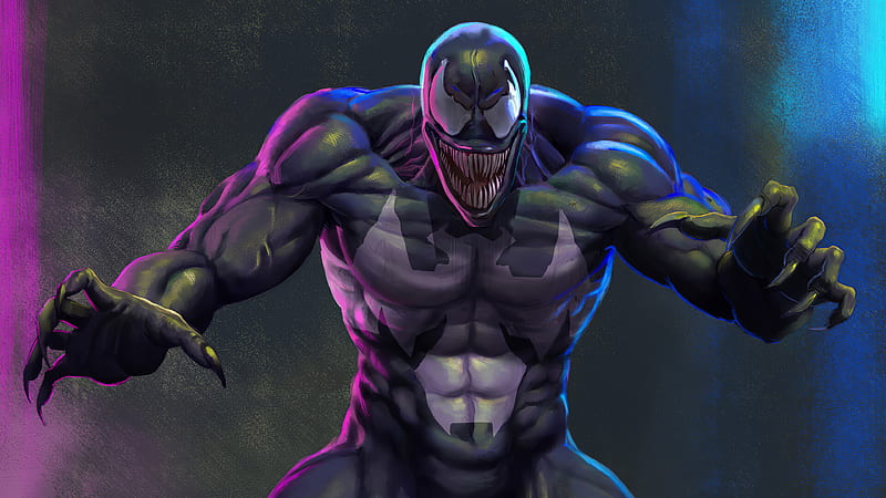 Venom Art, venom, superheroes, artwork, artist, digital-art, artstation, HD wallpaper