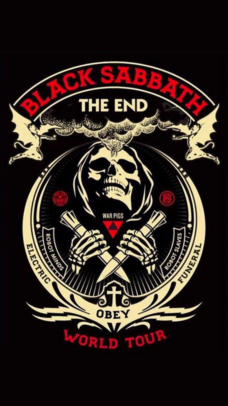 The End, black sabbath, heavy, metal, rock, ozzy, osbourne, HD phone wallpaper