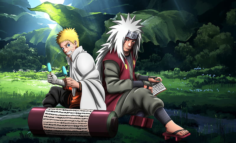 Naruto, Jiraiya (Naruto) , Naruto Uzumaki, HD wallpaper