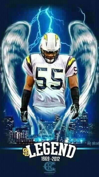 Junior seau edit by bacgraphics HD wallpapers