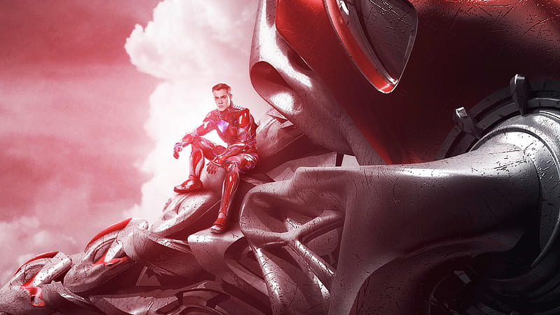 Power Rangers Zord Red, power-rangers, 2017-movies, movies, HD wallpaper