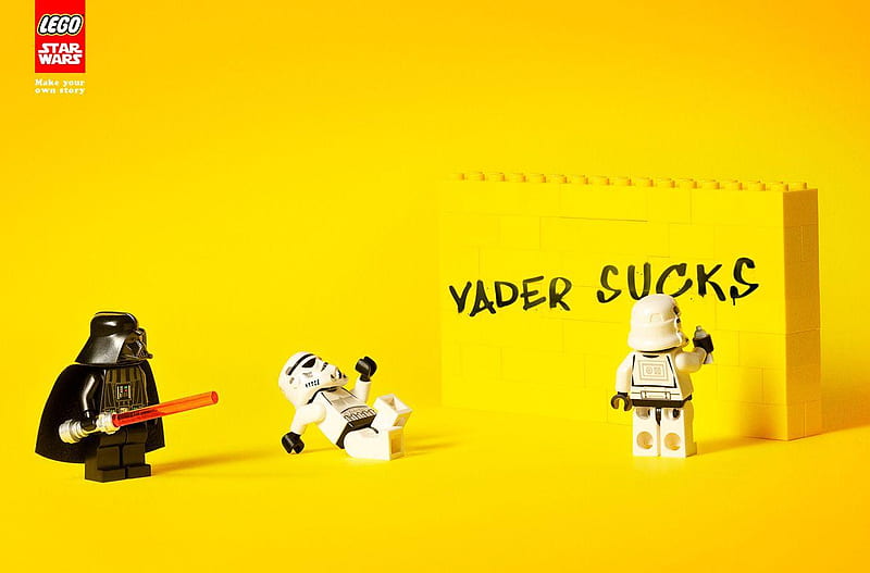 Star Wars Lego, Cute LEGO, HD wallpaper