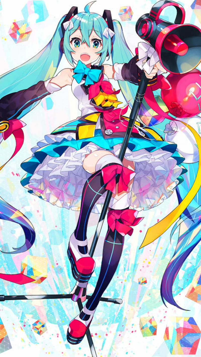 Magical Mirai 2018 2018 Crypton Hatsune Magical Miku Mirai Vocaloid Hd Phone Wallpaper