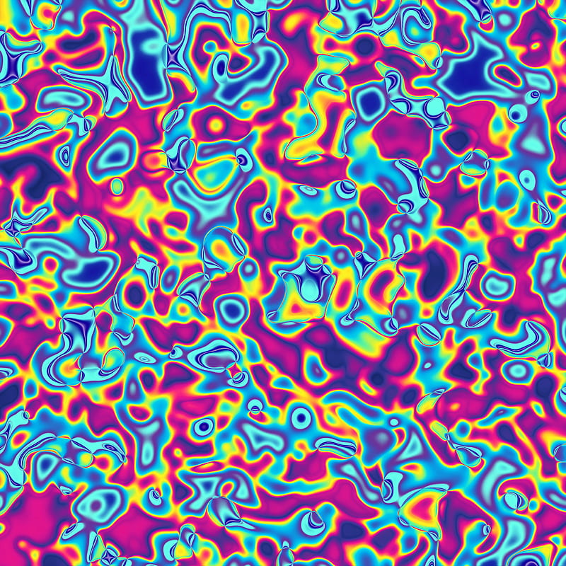 Ripple, motley, colorful, spots, abstract, HD phone wallpaper | Peakpx