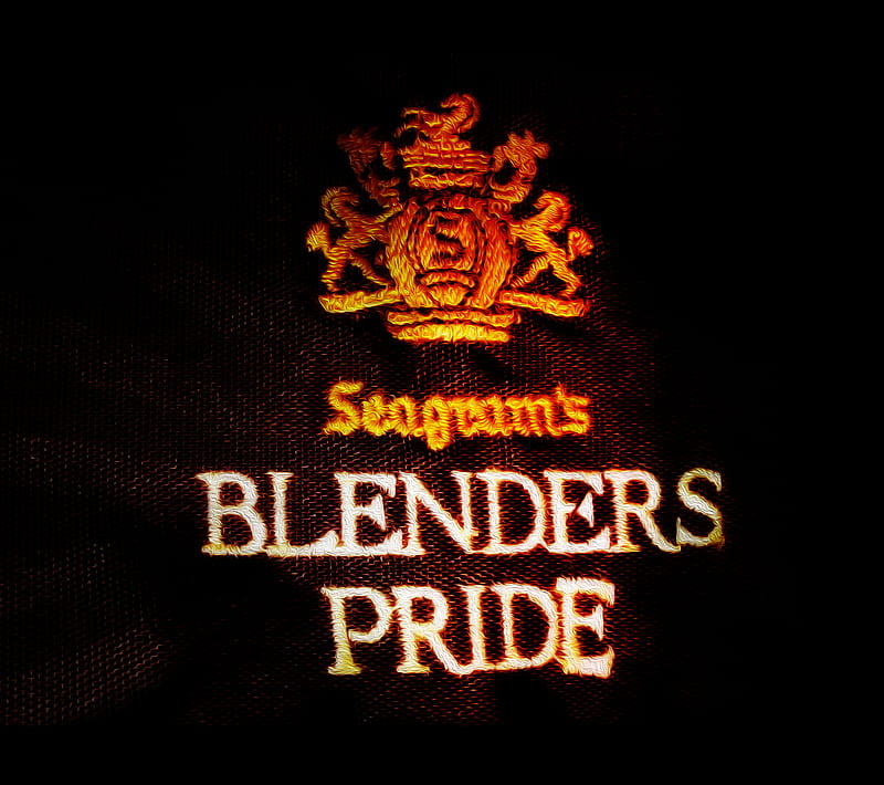 Blenders Pride, bear, black, orange, vodka, wine, wisky, HD wallpaper
