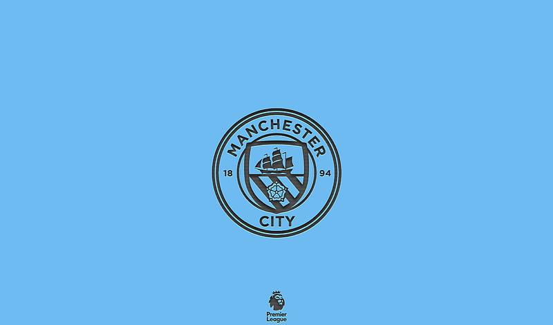 Soccer, Manchester City F.C., Logo , Soccer , Emblem, HD wallpaper