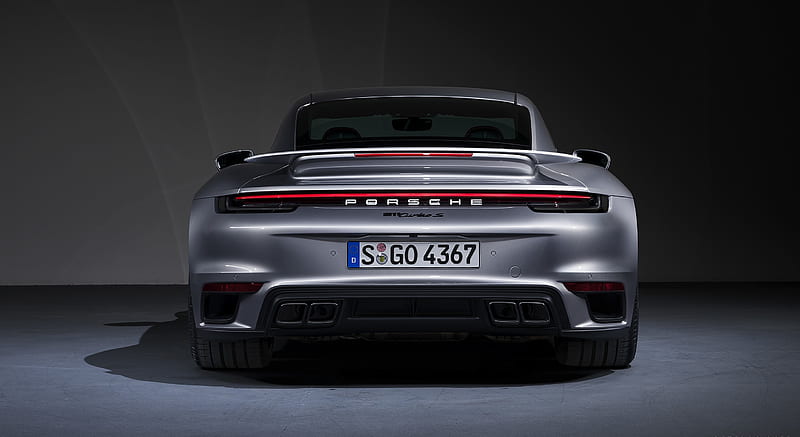 2021 Porsche 911 Turbo S Coupe - Rear, car, HD wallpaper | Peakpx