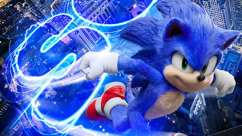Sonic The Hedgehog 2020movie, sonic-the-hedgehog, movies, 2020-movies, sonic, HD wallpaper