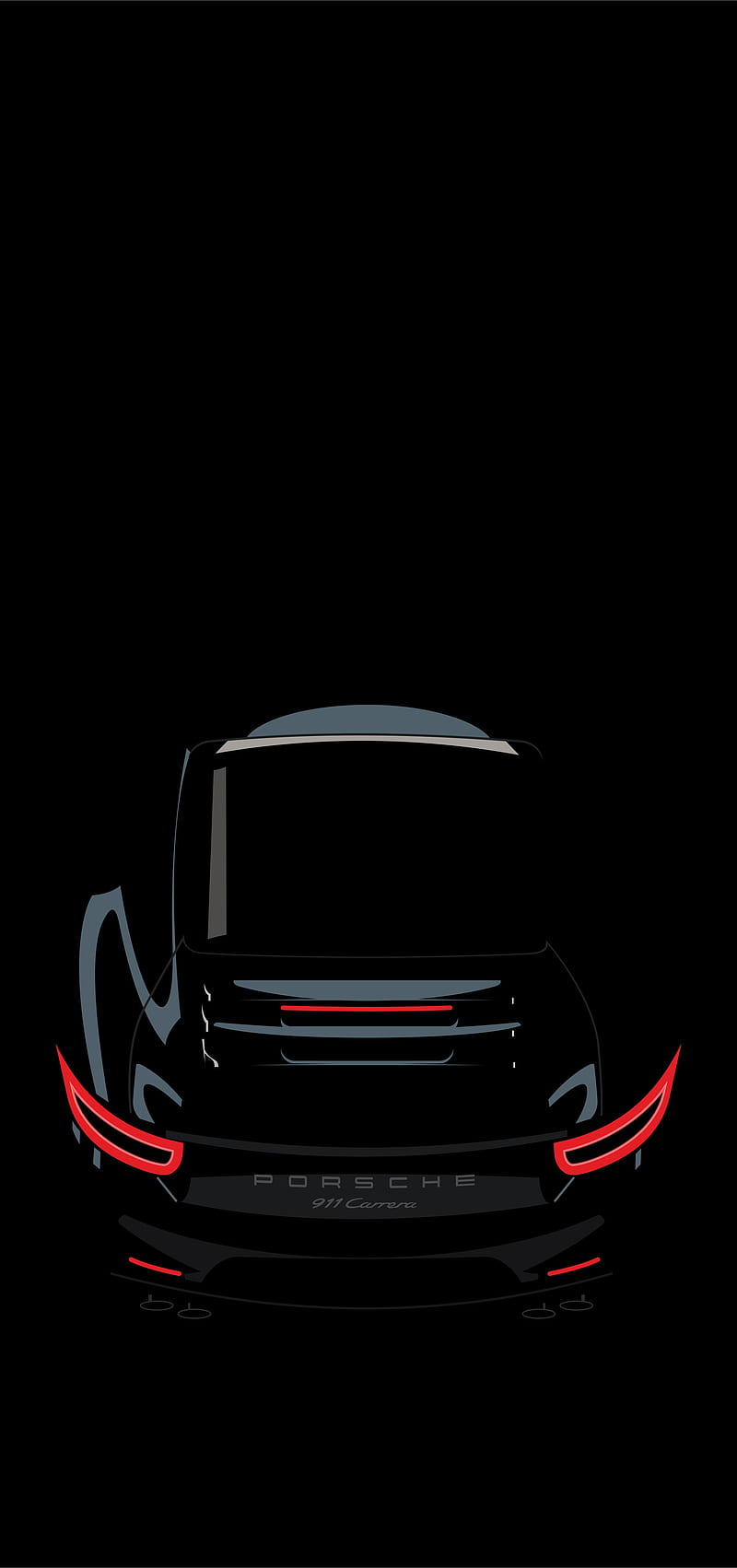 Black Porsche, bonito, beauty, car, car beauty, carros, sport car, super car, HD phone wallpaper