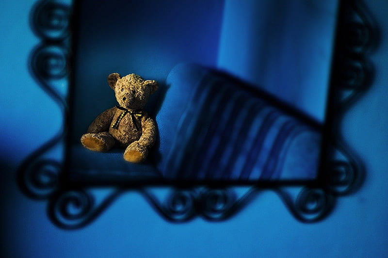 Top 139+ Blue teddy bear wallpaper - Snkrsvalue.com