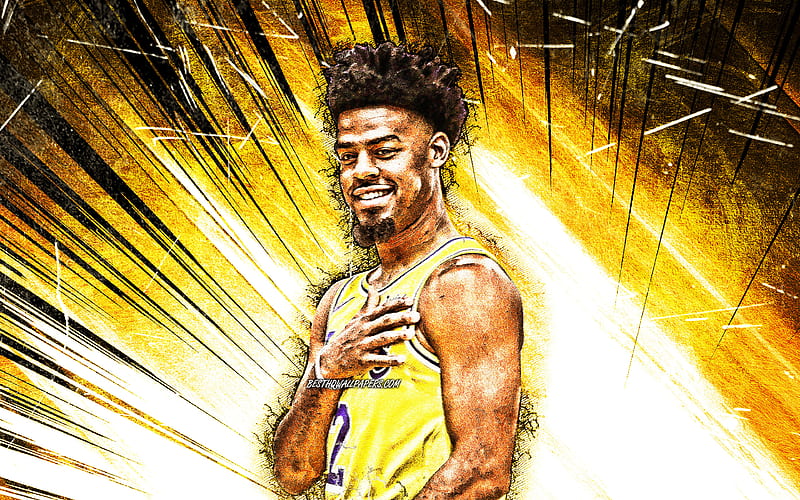 Quinn Cook, grunge art, NBA, Los Angeles Lakers, basketball stars ...