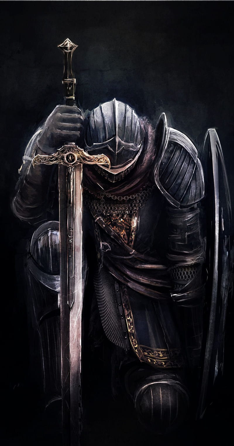 Saint of God, armor, knight, HD phone wallpaper