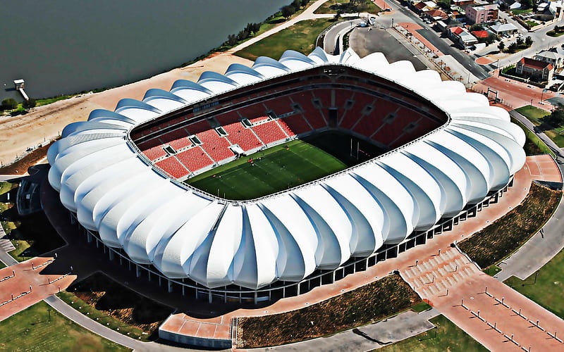 Nelson Mandela Bay Stadium, The Protea, Port Elizabeth, South Africa, Chippa United stadium, south african stadiums, sports arenas, HD wallpaper