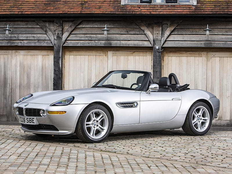 2000 BMW Z8, Convertible, V8, car, HD wallpaper