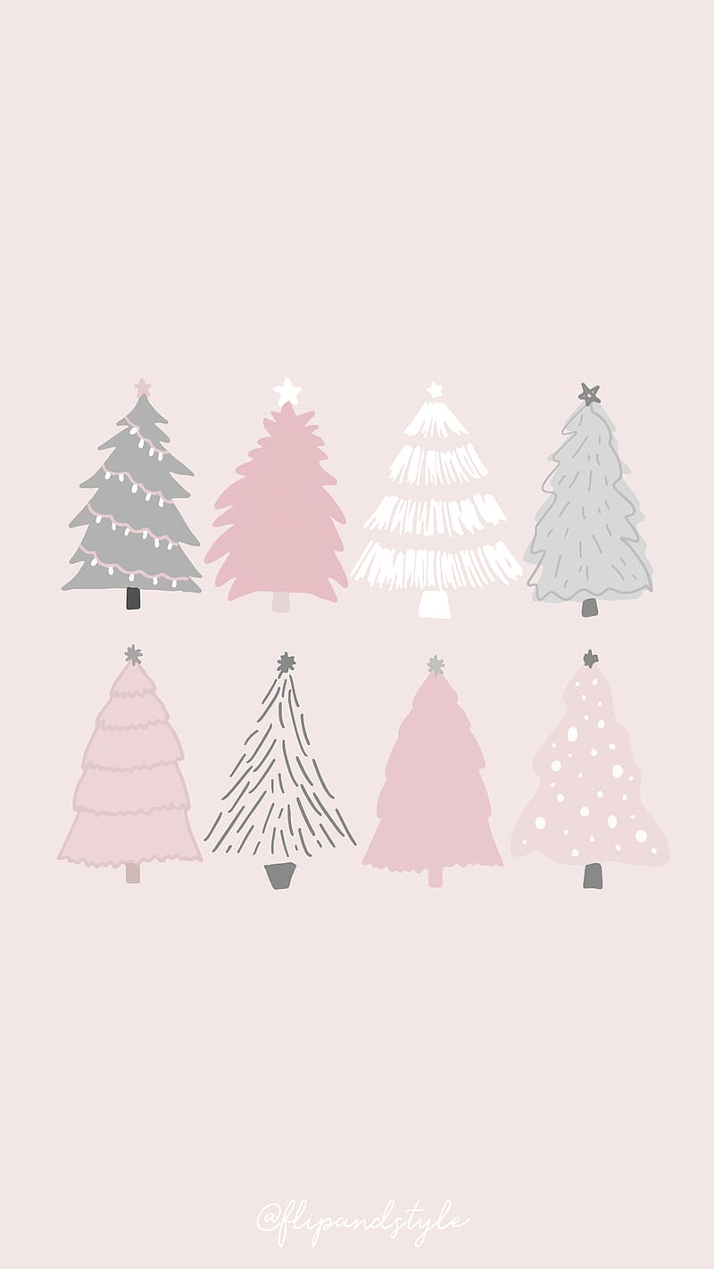 Pink christmas rainbows Christmas tree pattern Pastel Christmas  background Cute winter time wallpaper Pink snowy winter background  Scandinavian nordic rainbow Childish vector forest illustration 11774802  Vector Art at Vecteezy