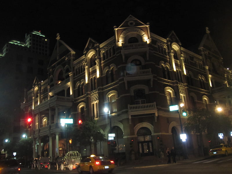 The Driskoll Hotel, austin, 6th street, hotel, driskoll, landmark, famous, HD wallpaper
