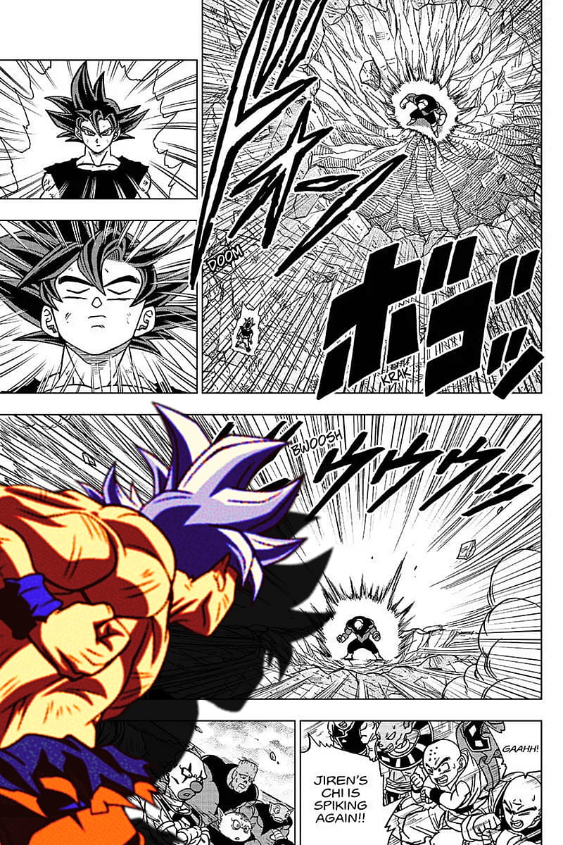 Goku MUI Manga Panel, anime, dragon ball, HD phone wallpaper | Peakpx