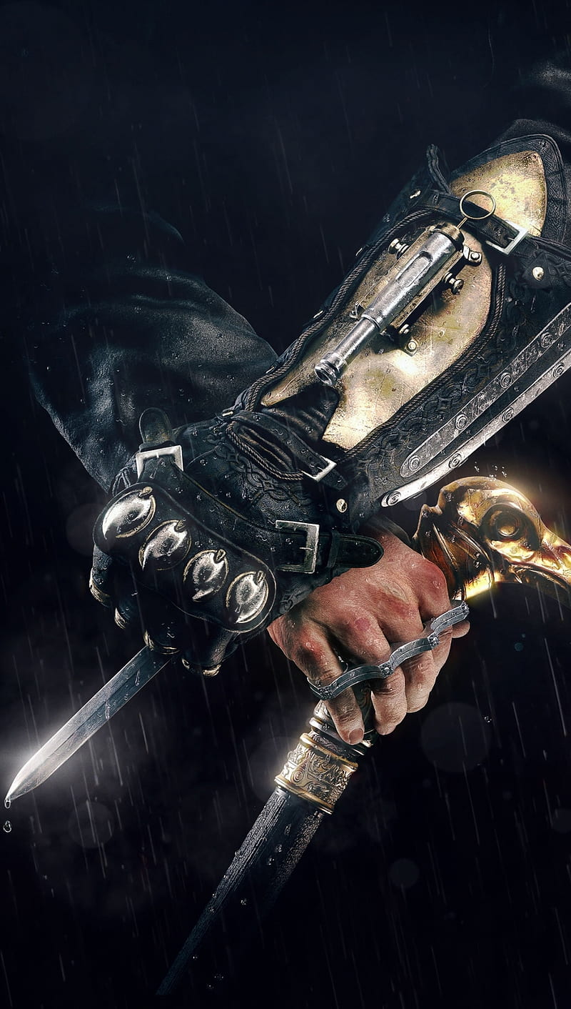 Assassins Creed, blade, cane, hidden, sword, HD phone wallpaper