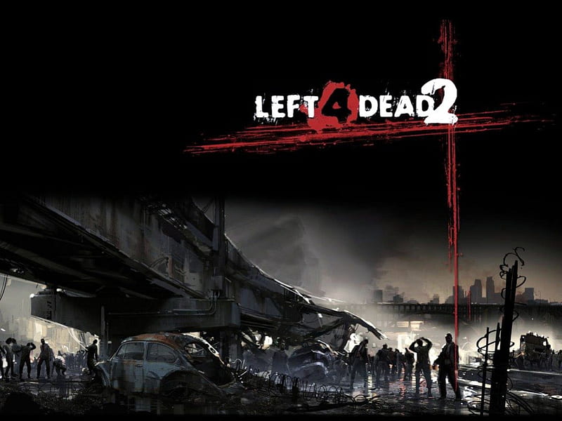 Left 4 Dead 2, zombies, Dead, kill, shoot, HD wallpaper