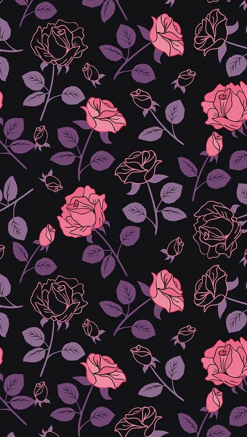 Roses, flower, pink, purple, rose, HD phone wallpaper | Peakpx