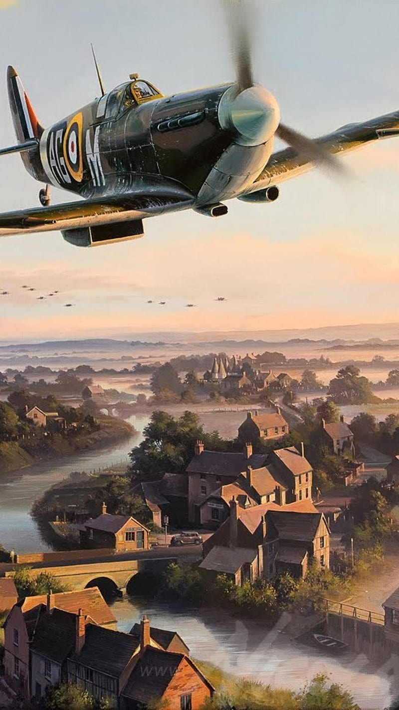 WW2, airplane, aviation, military, guerra, HD phone wallpaper | Peakpx
