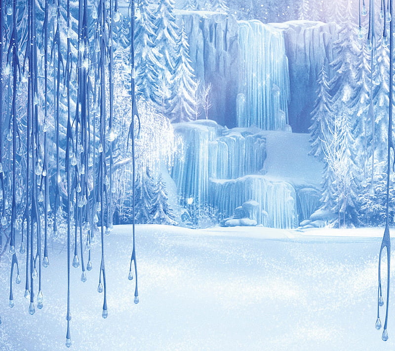frozen, snow, snowman olaf, winter, HD wallpaper
