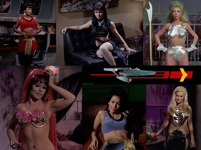 Women of The Original Star Trek Television Series, Nichelle Nichols, BarBar...