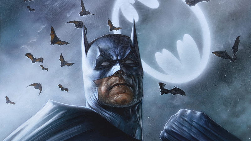 Batman Dc Comic Art, batman, artwork, digital-art, dc-comics, art, superheroes, HD wallpaper