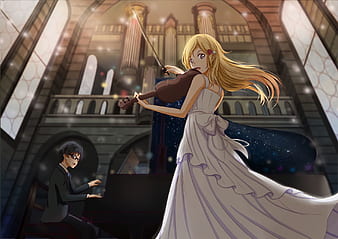 Art Yume - Arima Kousei and Kaori Miyazono ❤️❤️ Anime