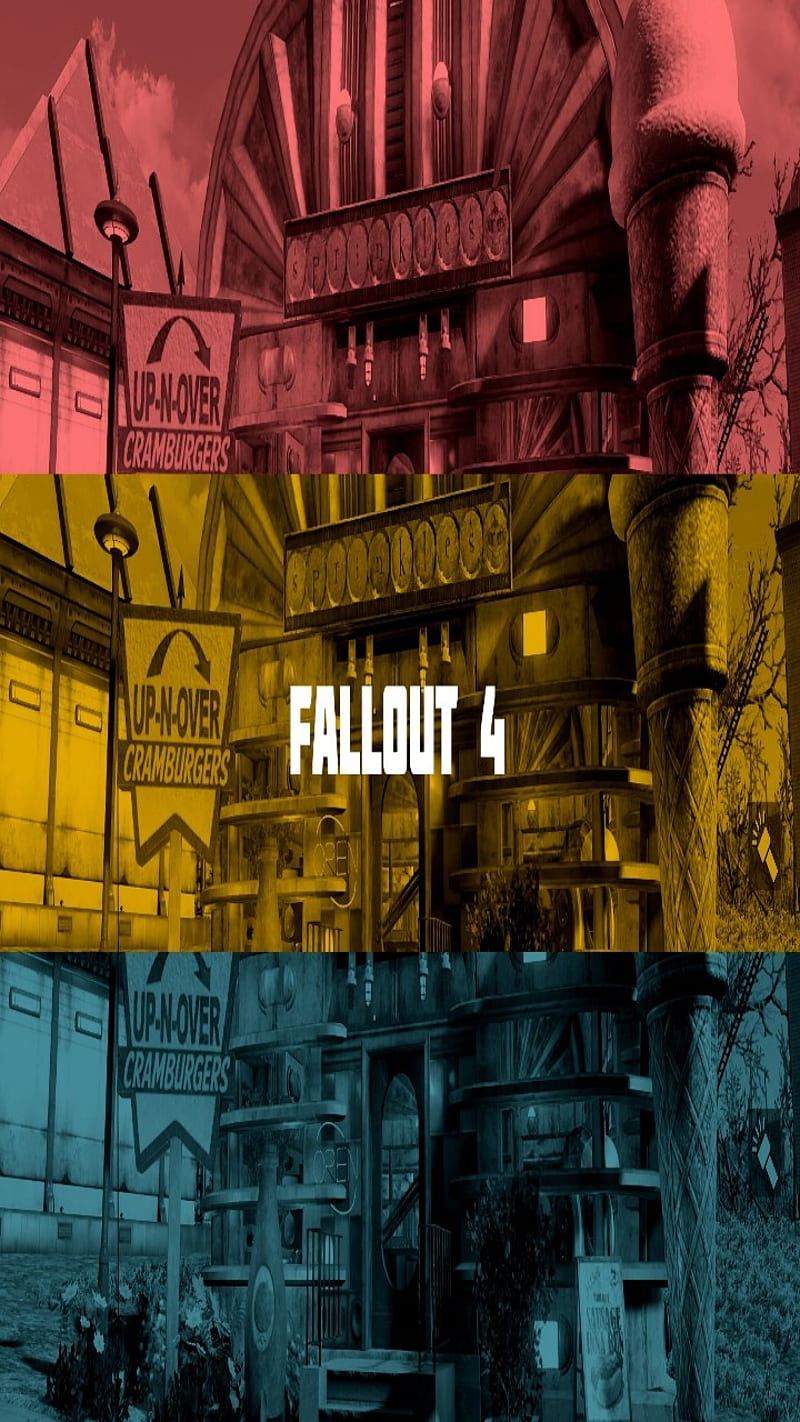 Fallout 4 , art building colours, fallout settlments, HD phone wallpaper