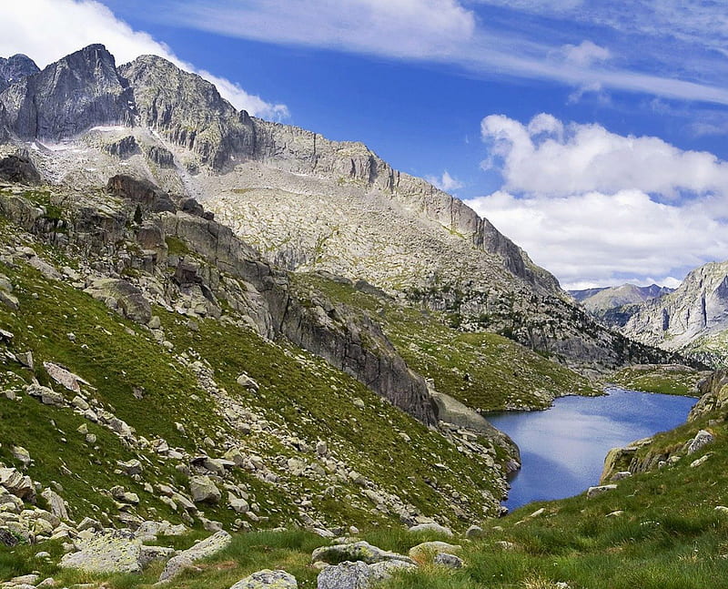 The Pyrenees, Spain, mountain, spain, HD wallpaper