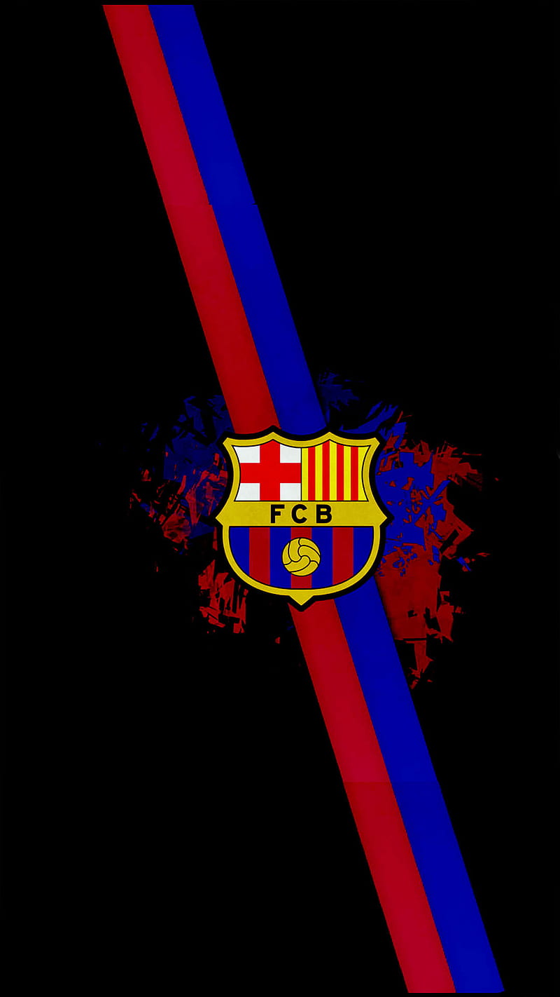 FC Barcelona, desenho, sport, HD phone wallpaper