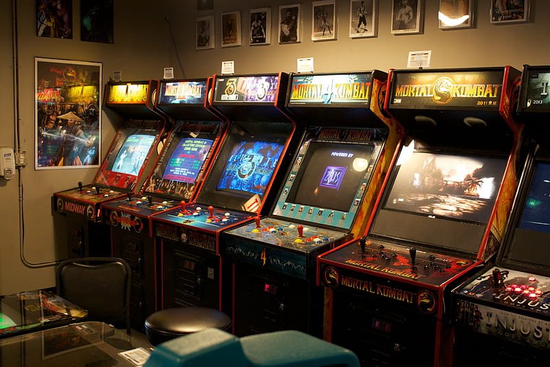 Arcade Room, HD wallpaper