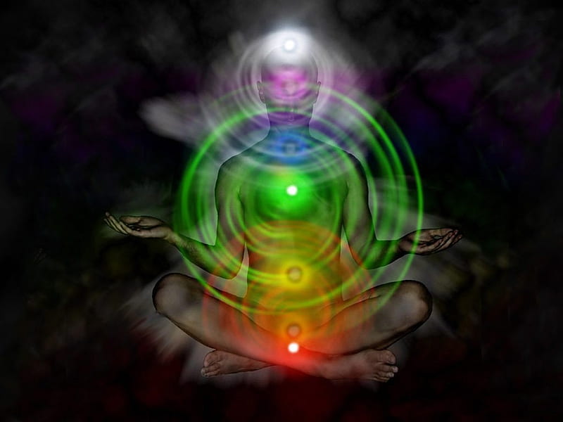 Chakra, the innerself, and inner peace, HD wallpaper