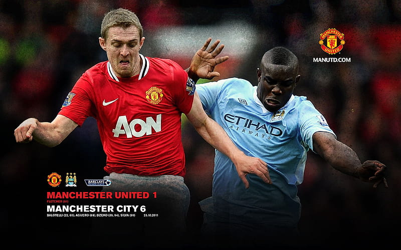 Manchester United 1 Manchester City 6, HD wallpaper