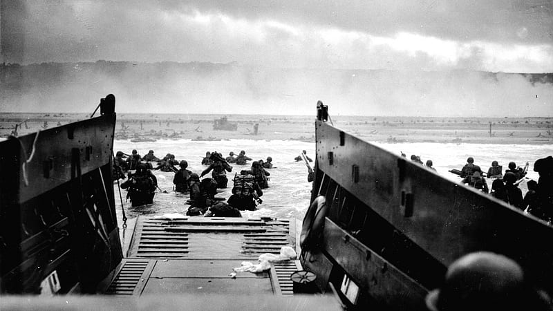 D-Day Landings - Normandy (June 1944), History, D Day, Normandy Beaches, World War Two, HD wallpaper