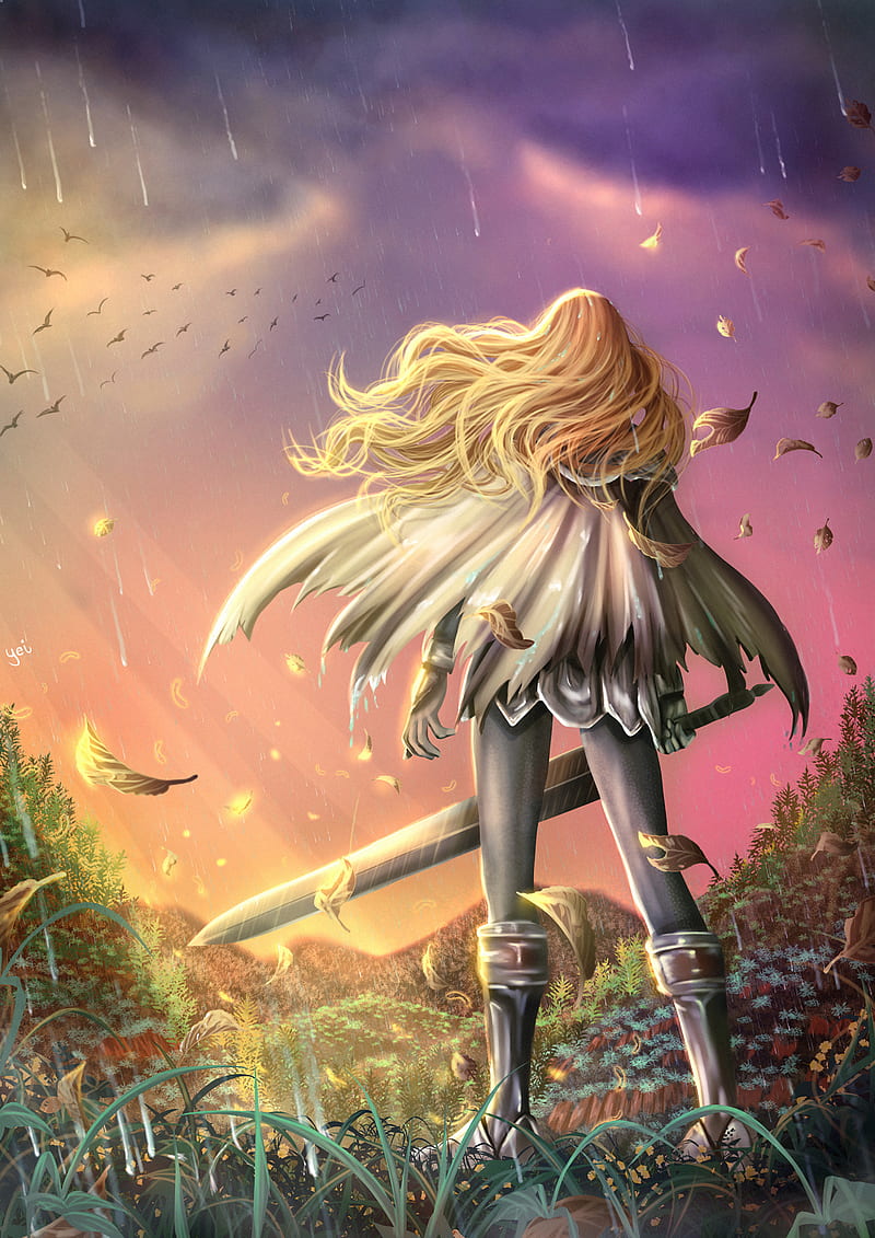 CLAYMORE • Official Claymore Anime Artwork: Clare Alternate...