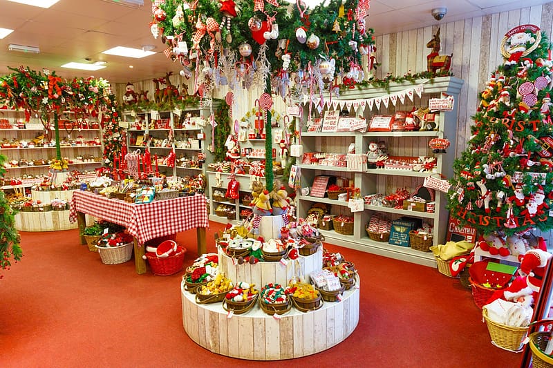 Cute Christmas Shop Stock - Public Domain, Christmas Shopping, HD wallpaper