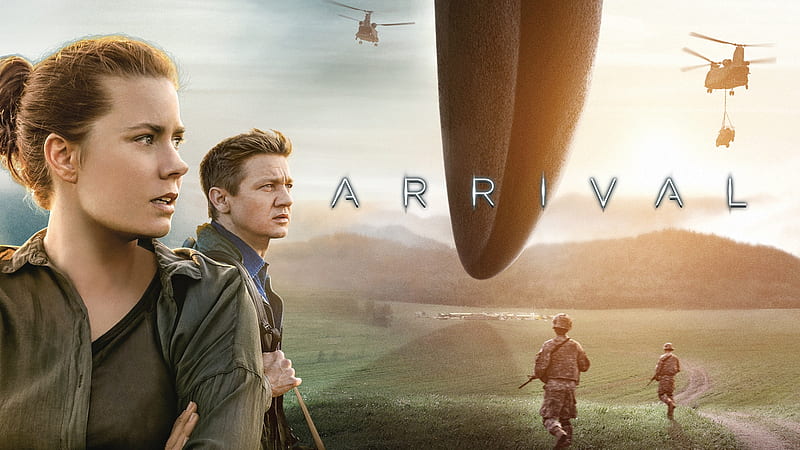Movie, Arrival, Amy Adams, Jeremy Renner, HD wallpaper
