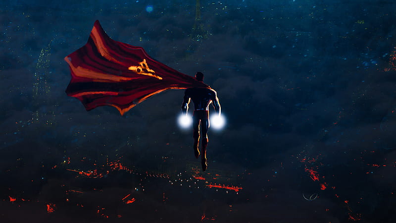 Man Of Steel Artwork New, superman, superheroes, artwork, digital-art, HD wallpaper