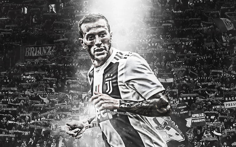 Federico Bernardeschi, Juventus stadium, Bianconeri, Juve, italian footballers, Allianz Stadium, fans, Juventus FC, soccer, Serie A, Italy, HD wallpaper