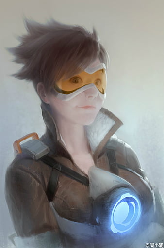 Tracer Overwatch 4K Wallpaper iPhone HD Phone #2380h