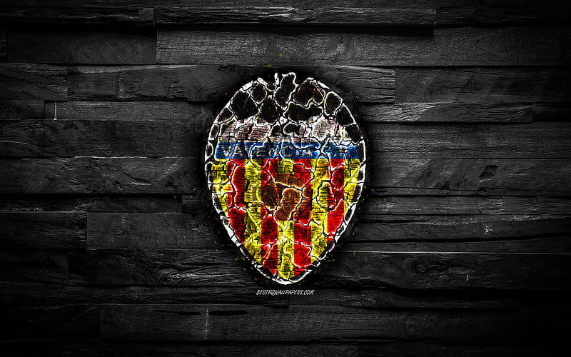 Valencia CF, club, football, logo, soccer, HD wallpaper