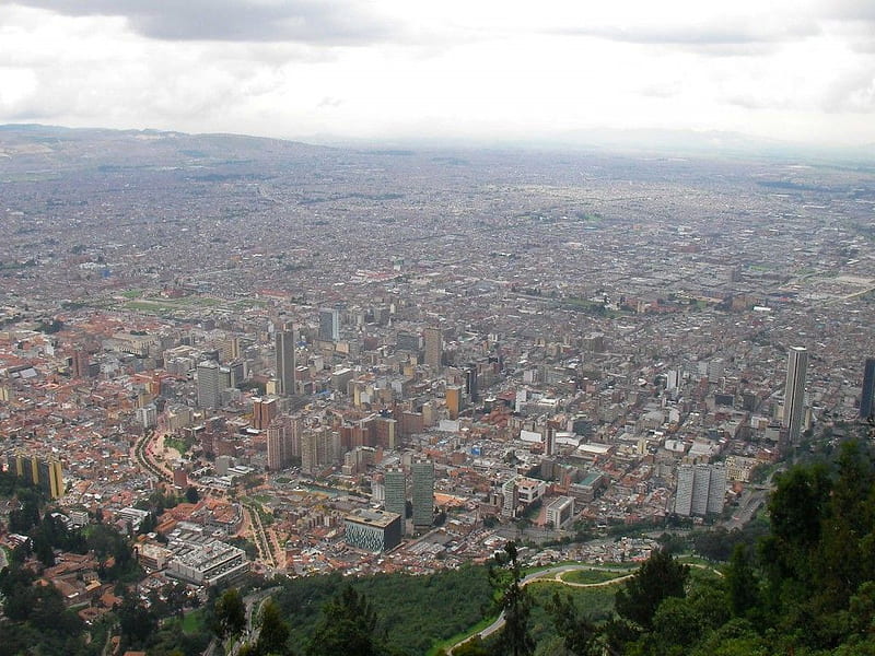 Bogota, Columbia, bogota, cities, south america, columbia, HD wallpaper