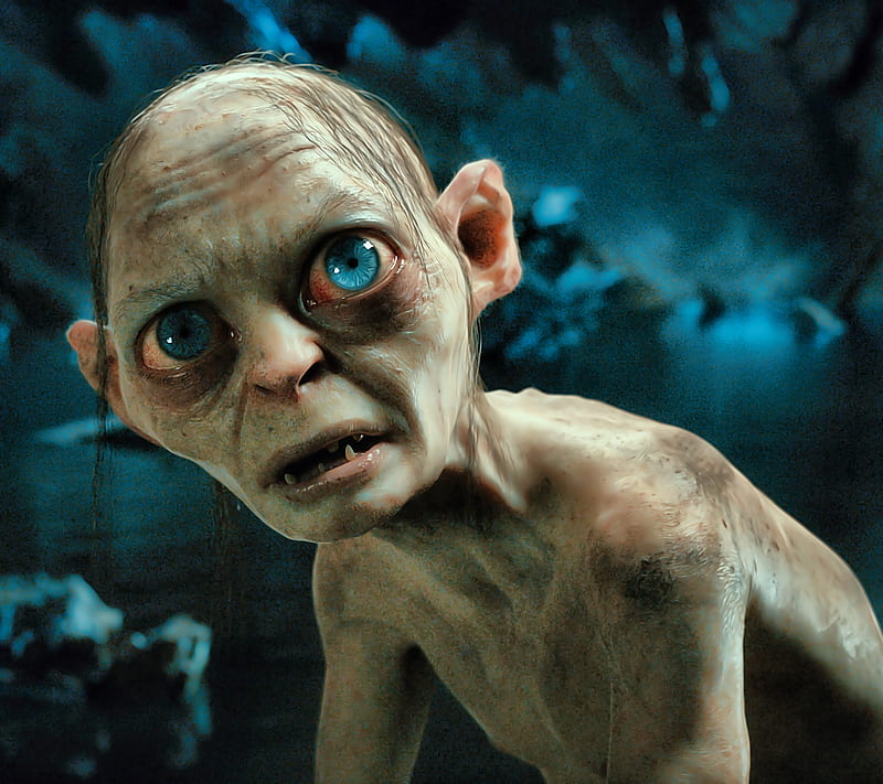 Gollum, hobbit, lord of the ring, HD wallpaper