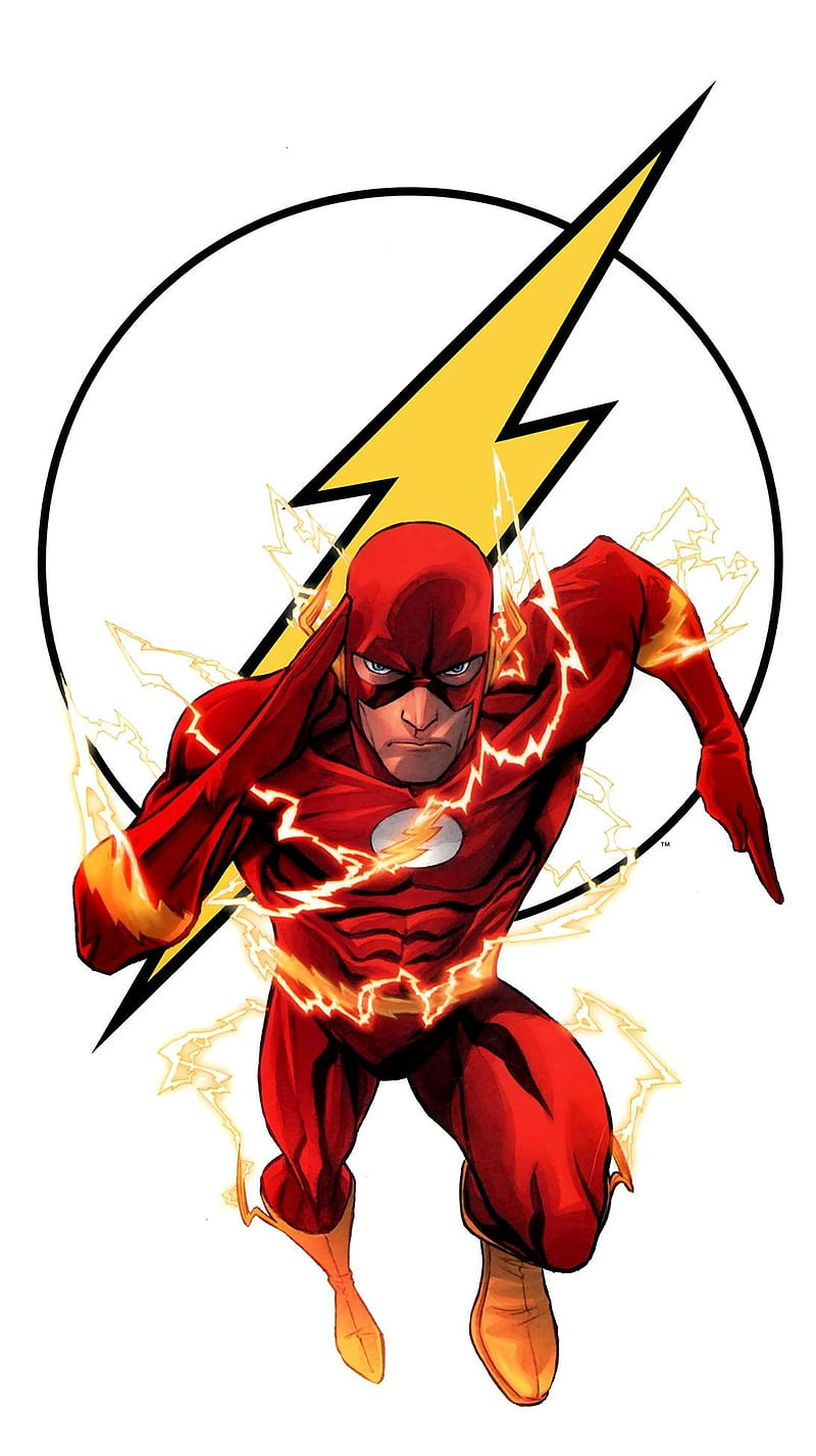 The Flash, allen, berry, comics, ddc, fastest, flashpoint, man, HD phone  wallpaper | Peakpx
