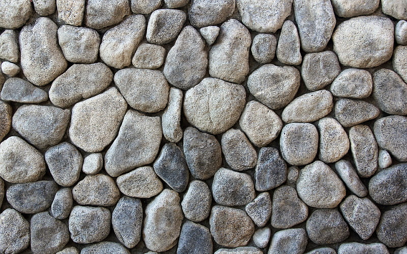 gray pebbles macro, gray stone texture, pebbles backgrounds, gravel textures, pebbles textures, stone backgrounds, gray stones, gray backgrounds, pebbles, gray pebbles texture, HD wallpaper